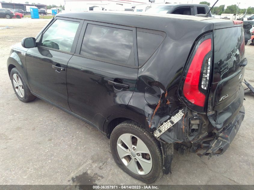 2015 KIA SOUL BASE - KNDJN2A26F7776182