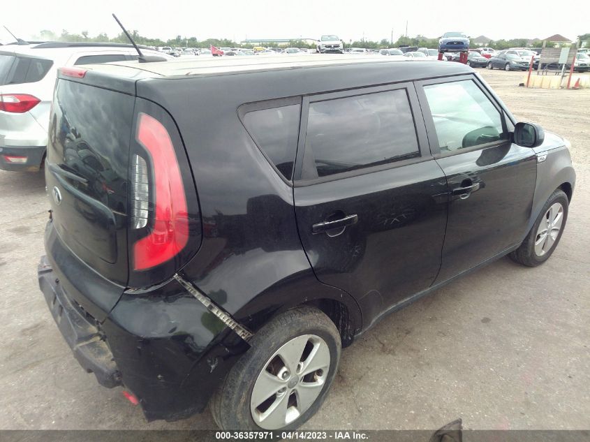 2015 KIA SOUL BASE - KNDJN2A26F7776182