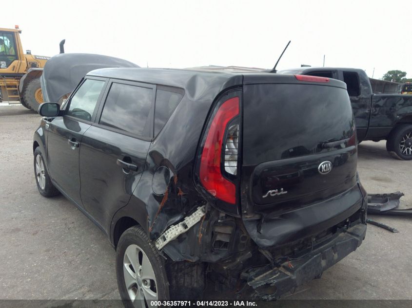 2015 KIA SOUL BASE - KNDJN2A26F7776182