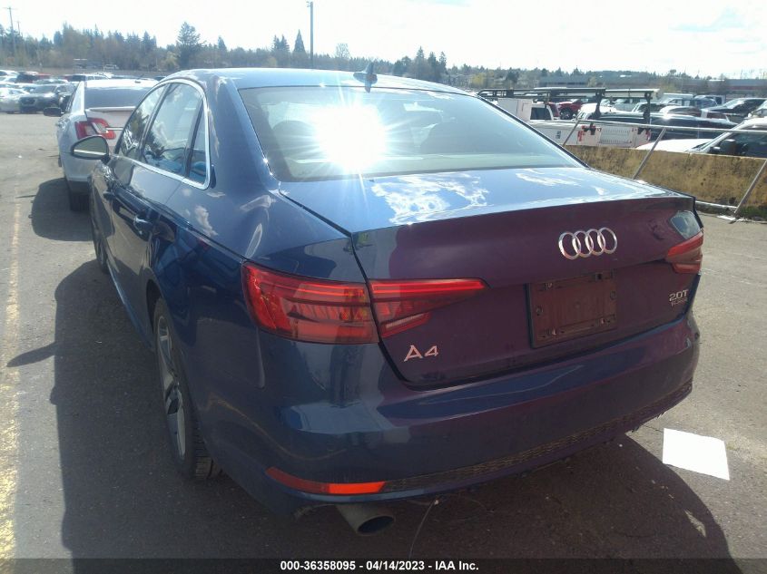 2017 AUDI A4 PRESTIGE - WAUFNAF41HN061283