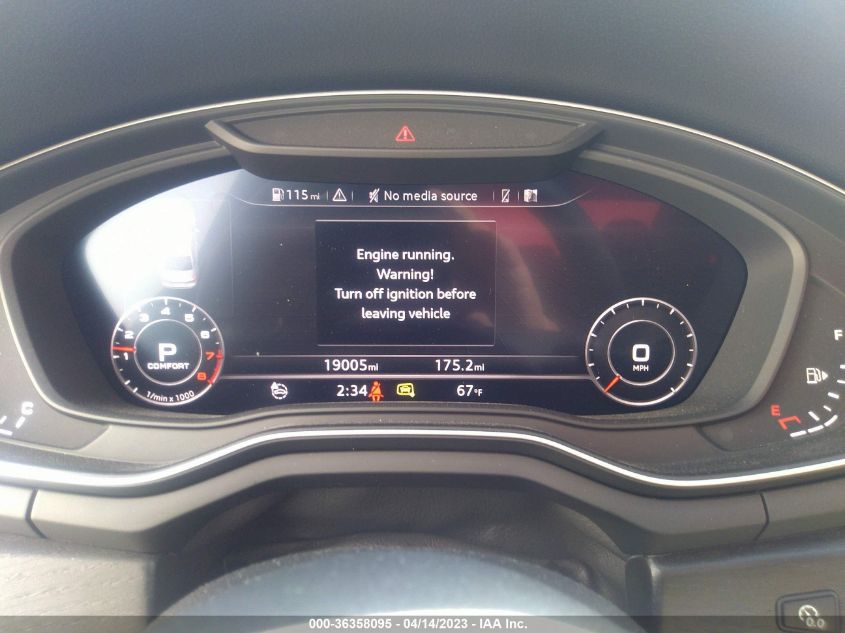 2017 AUDI A4 PRESTIGE - WAUFNAF41HN061283
