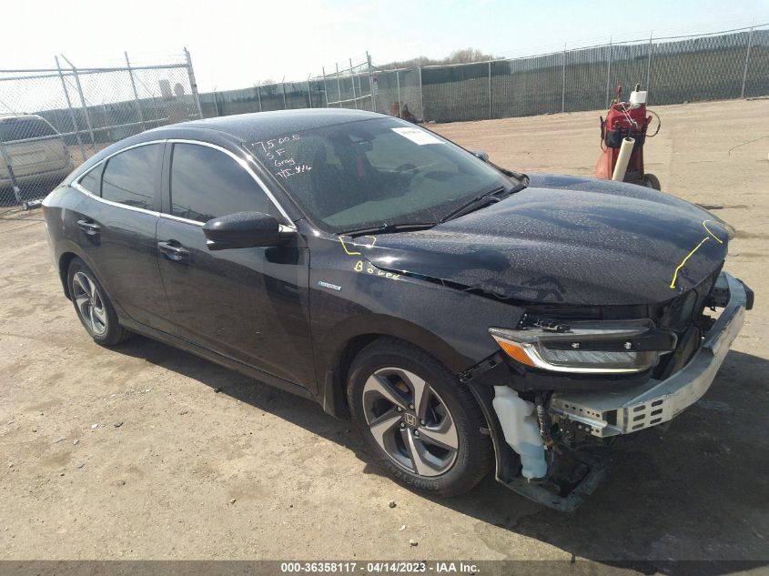 2019 HONDA INSIGHT EX - 19XZE4F51KE016611