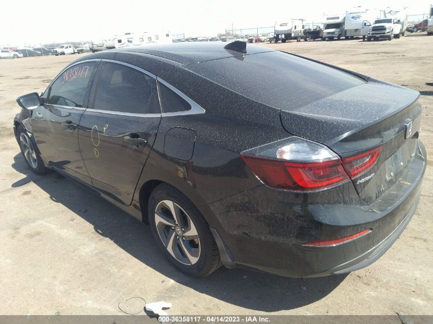 2019 HONDA INSIGHT EX - 19XZE4F51KE016611