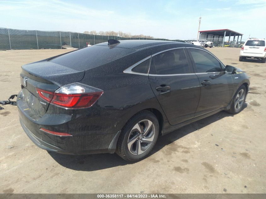2019 HONDA INSIGHT EX - 19XZE4F51KE016611