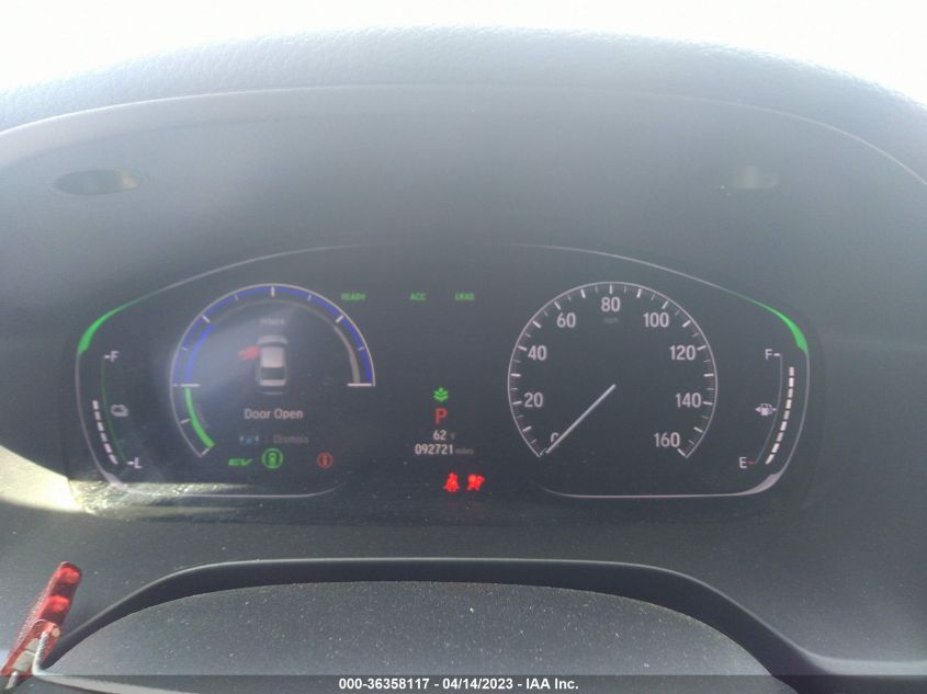 2019 HONDA INSIGHT EX - 19XZE4F51KE016611