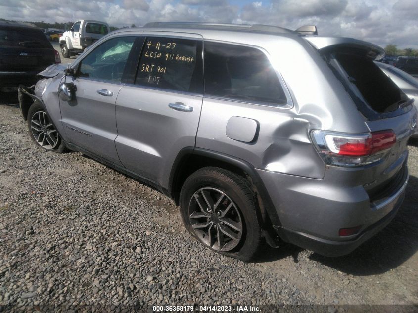 2019 JEEP GRAND CHEROKEE LIMITED - 1C4RJFBG8KC725459