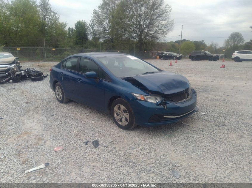 2014 HONDA CIVIC SEDAN LX - 19XFB2F55EE054606