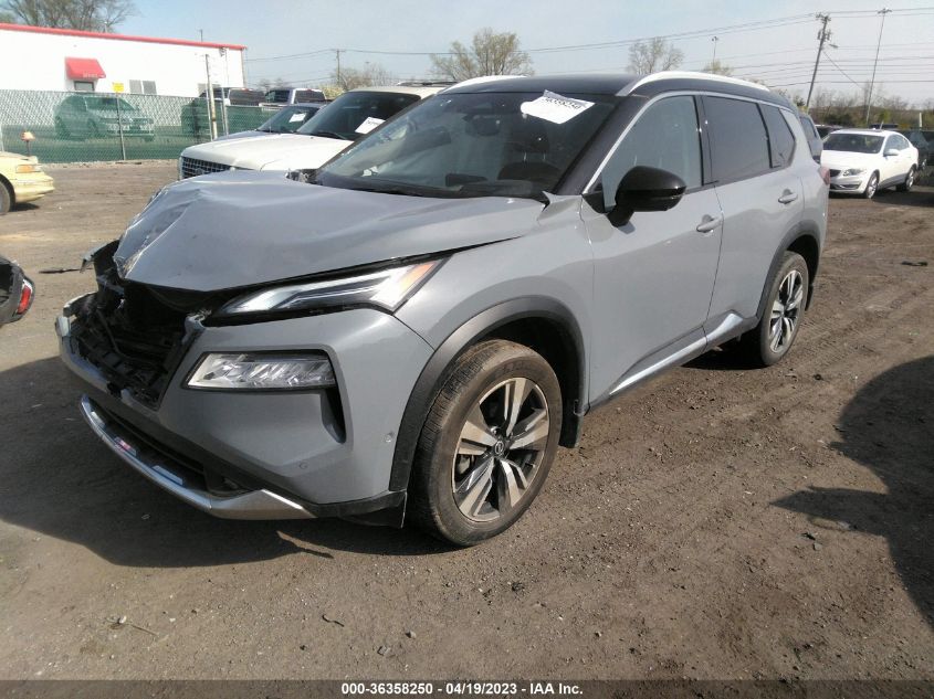 2021 NISSAN ROGUE PLATINUM - JN8AT3DD7MW303262