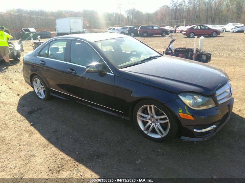 2013 MERCEDES-BENZ C-CLASS C 300 - WDDGF8AB6DR277335