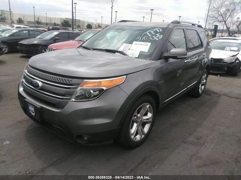 2013 FORD EXPLORER LIMITED - 1FM5K8F81DGC53106