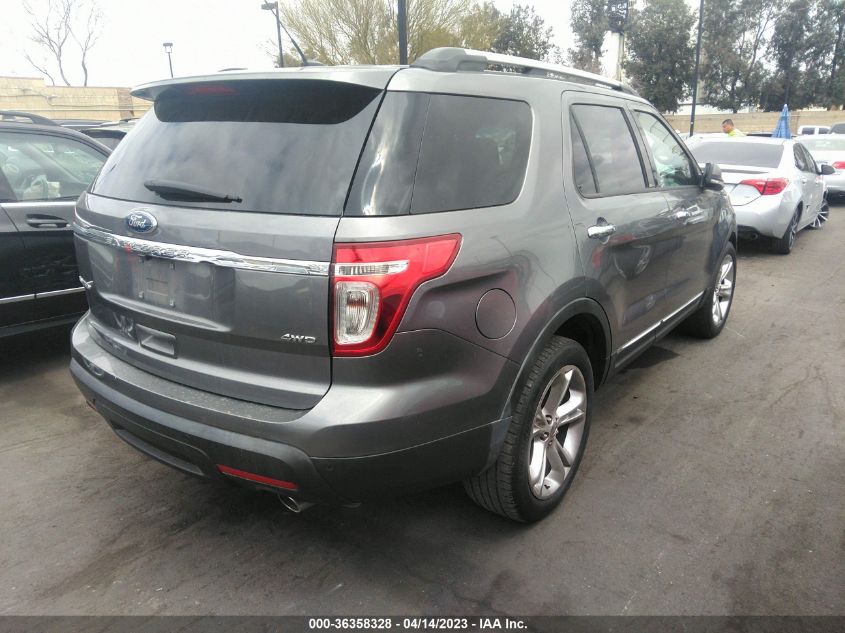 2013 FORD EXPLORER LIMITED - 1FM5K8F81DGC53106