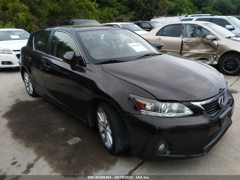 2013 LEXUS CT 200H HYBRID - JTHKD5BH6D2148353