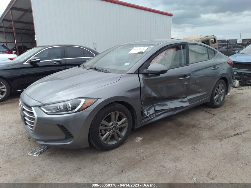 VIN 5NPD84LF6JH317710 2018 HYUNDAI ELANTRA SEL