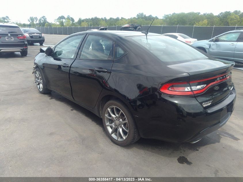 2015 DODGE DART SXT - 1C3CDFBB2FD120391