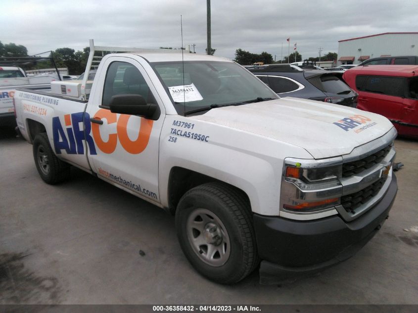 2018 CHEVROLET SILVERADO 1500 WORK TRUCK - 1GCNCNEH0JZ273266
