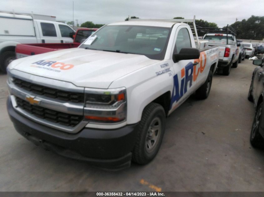 2018 CHEVROLET SILVERADO 1500 WORK TRUCK - 1GCNCNEH0JZ273266