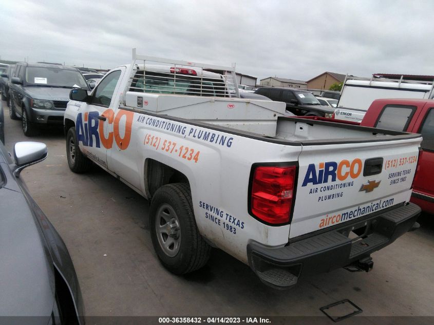 2018 CHEVROLET SILVERADO 1500 WORK TRUCK - 1GCNCNEH0JZ273266