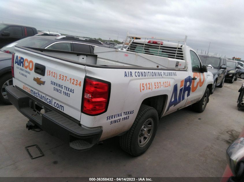 2018 CHEVROLET SILVERADO 1500 WORK TRUCK - 1GCNCNEH0JZ273266