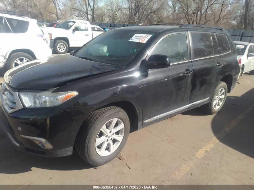 2013 TOYOTA HIGHLANDER - 5TDBK3EH7DS227630