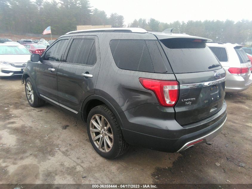 2017 FORD EXPLORER LIMITED - 1FM5K8F88HGC37930