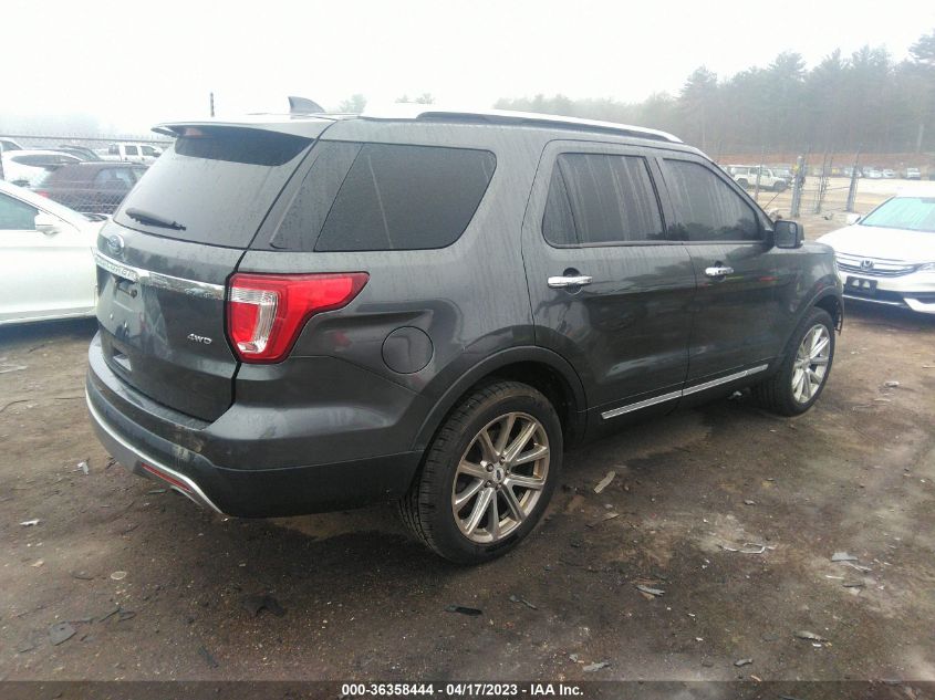 2017 FORD EXPLORER LIMITED - 1FM5K8F88HGC37930