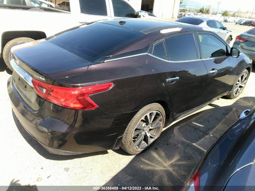 2016 NISSAN MAXIMA 3.5 PLATINUM - 1N4AA6AP0GC395473