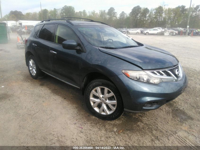 2013 NISSAN MURANO SL - JN8AZ1MW8DW313139