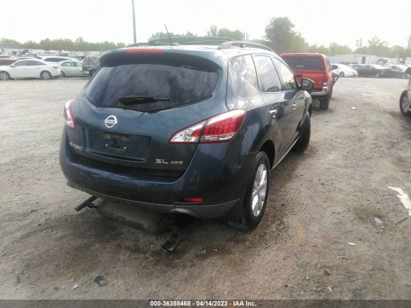 2013 NISSAN MURANO SL - JN8AZ1MW8DW313139