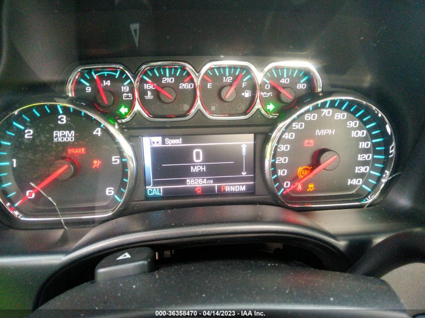 2016 CHEVROLET SILVERADO 1500 LT - 1GCNCREH3GZ163411