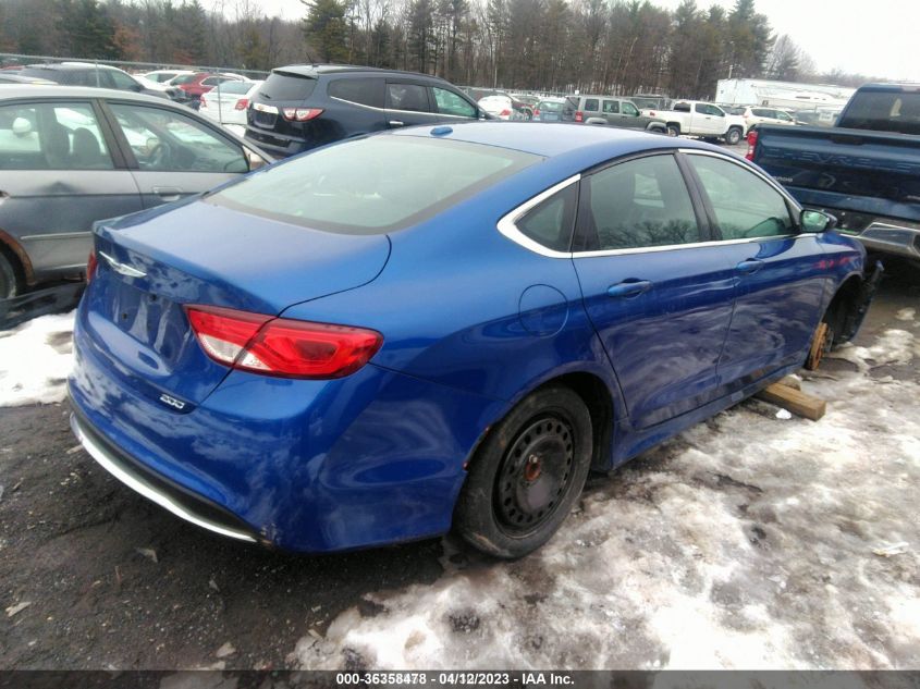 2015 CHRYSLER 200 LIMITED - 1C3CCCAB0FN561403