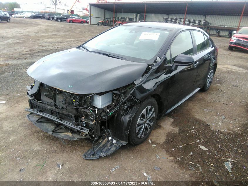 2022 TOYOTA COROLLA HYBRID LE - JTDEAMDE8NJ037296