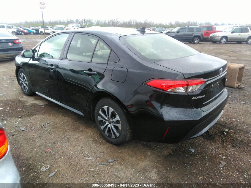 2022 TOYOTA COROLLA HYBRID LE - JTDEAMDE8NJ037296