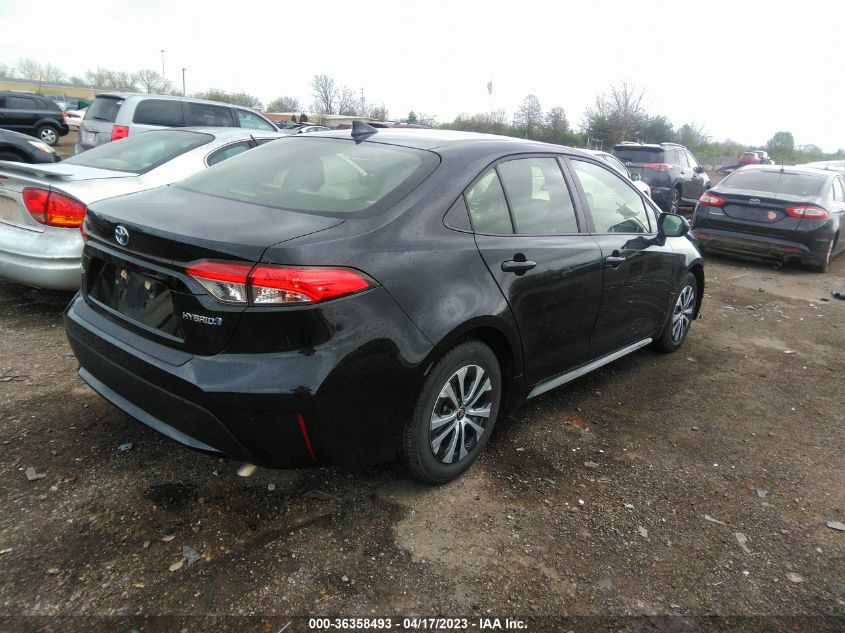 2022 TOYOTA COROLLA HYBRID LE - JTDEAMDE8NJ037296