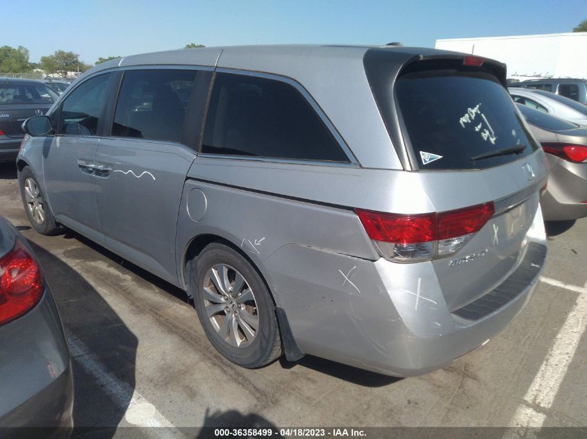 2014 HONDA ODYSSEY EX-L - 5FNRL5H62EB058723