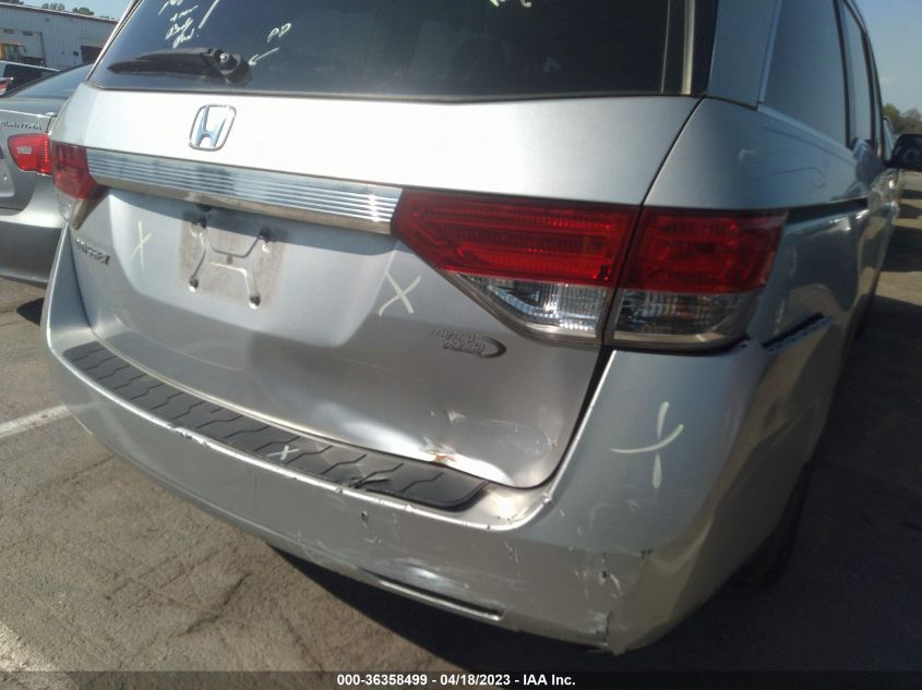 2014 HONDA ODYSSEY EX-L - 5FNRL5H62EB058723