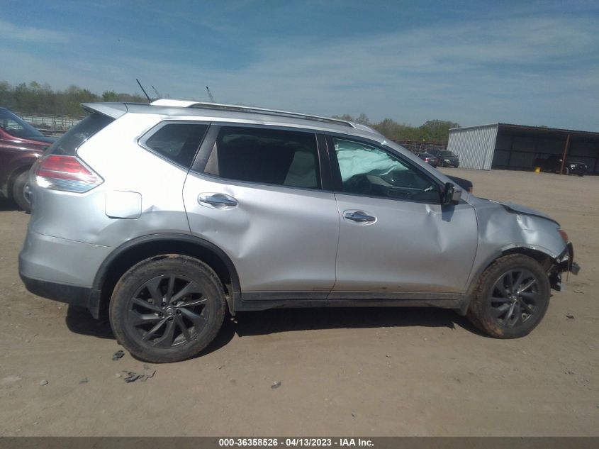 2016 NISSAN ROGUE SL - KNMAT2MT6GP677177