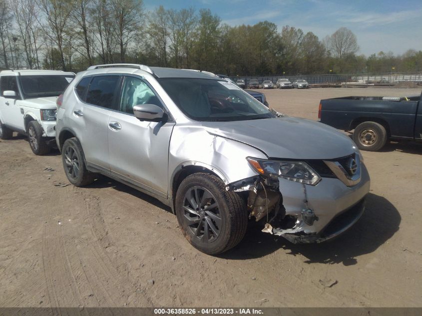2016 NISSAN ROGUE SL - KNMAT2MT6GP677177