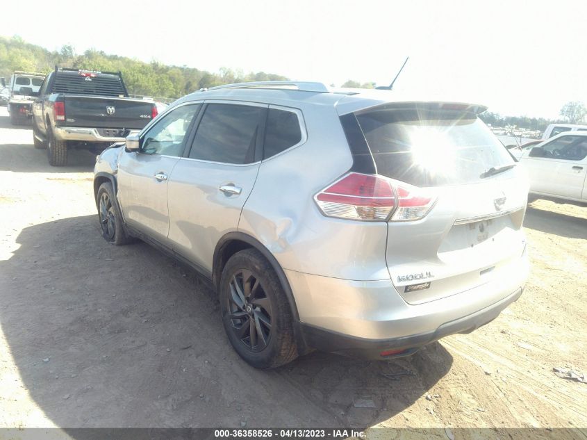 2016 NISSAN ROGUE SL - KNMAT2MT6GP677177