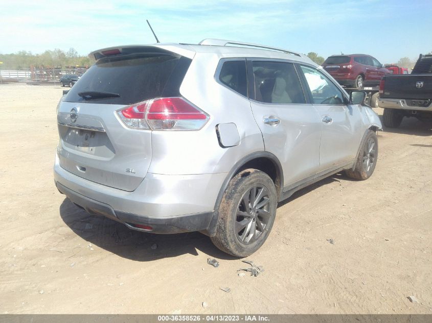 2016 NISSAN ROGUE SL - KNMAT2MT6GP677177