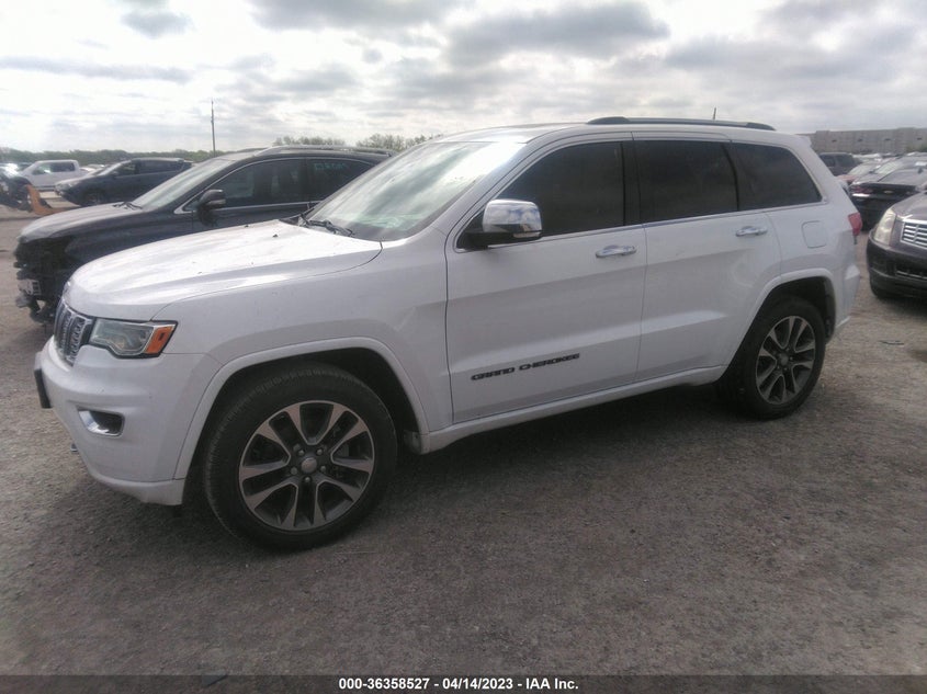 VIN 1C4RJECG9HC634413 2017 JEEP GRAND CHEROKEE OVERLAND