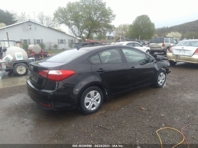 2017 KIA FORTE LX - 3KPFK4A72HE120313