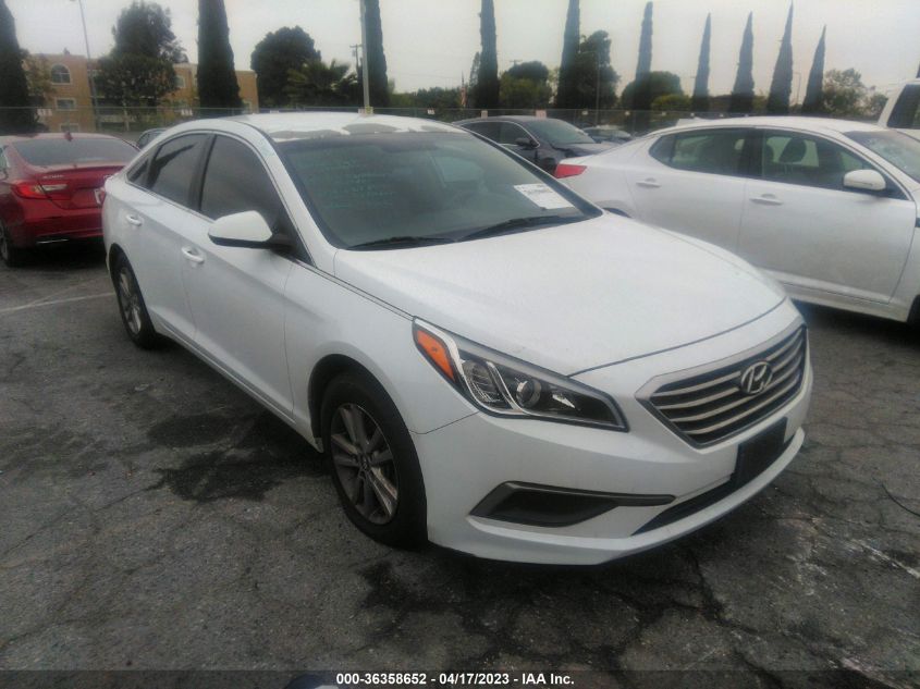 2016 HYUNDAI SONATA 2.4L SE - 5NPE24AF4GH309980