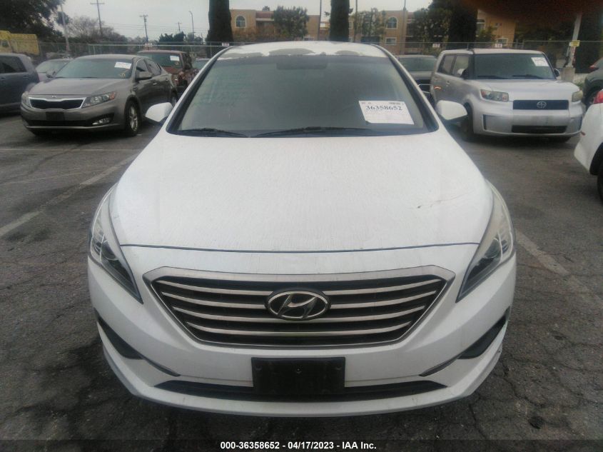 2016 HYUNDAI SONATA 2.4L SE - 5NPE24AF4GH309980