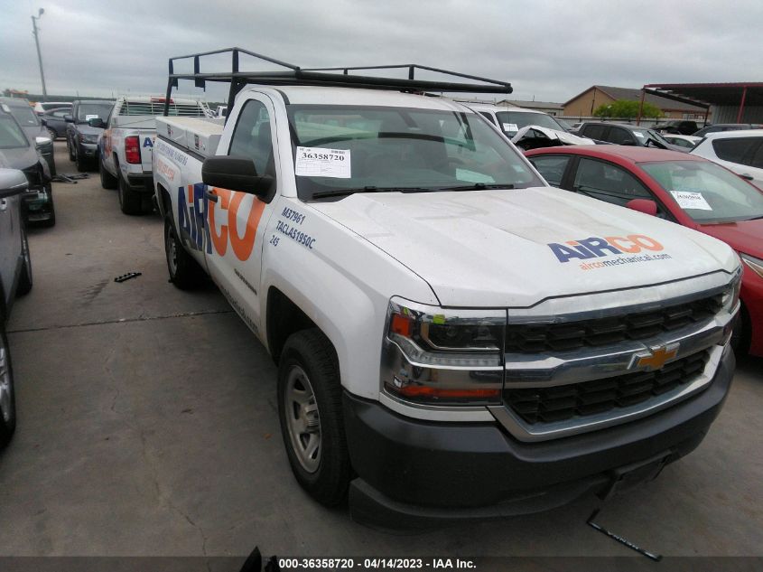 2018 CHEVROLET SILVERADO 1500 WORK TRUCK - 1GCNCNEH3JZ266943