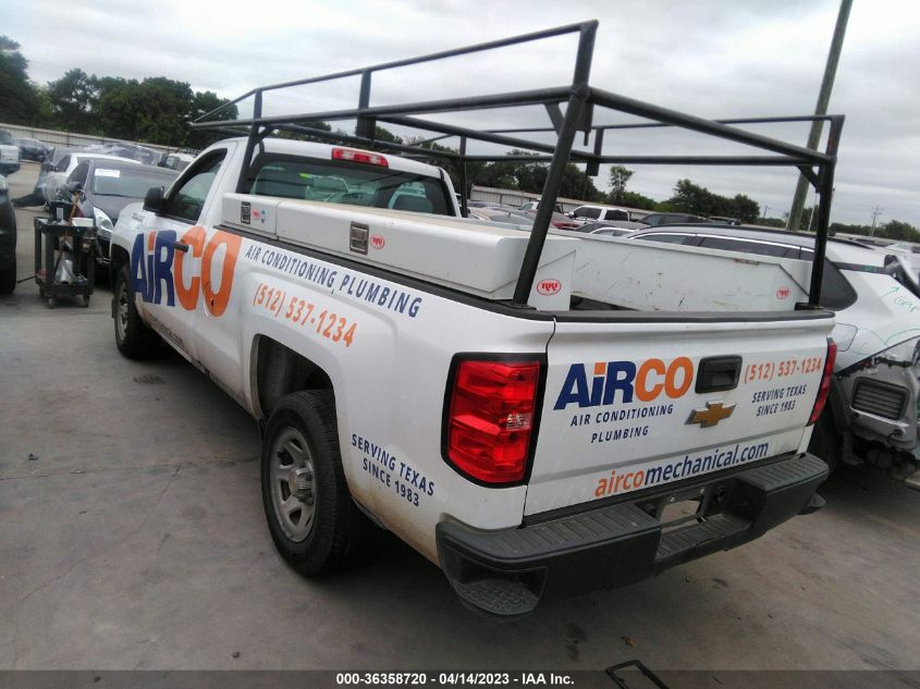2018 CHEVROLET SILVERADO 1500 WORK TRUCK - 1GCNCNEH3JZ266943