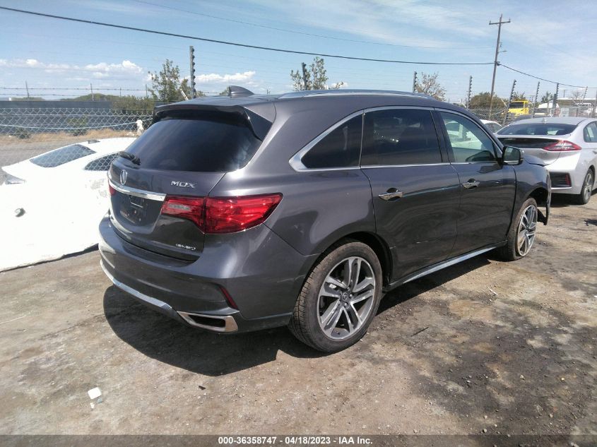 2017 ACURA MDX W/ADVANCE PKG - 5FRYD4H81HB041211