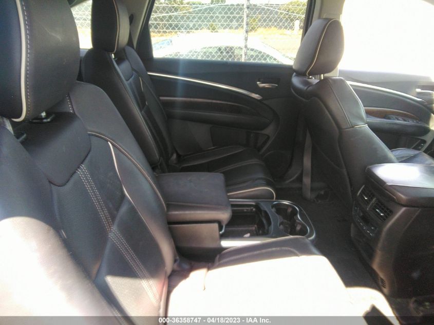 2017 ACURA MDX W/ADVANCE PKG - 5FRYD4H81HB041211