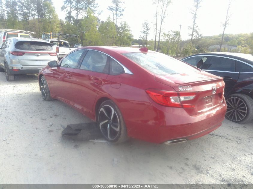 2020 HONDA ACCORD SEDAN SPORT - 1HGCV1F31LA120931
