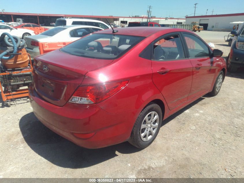 2014 HYUNDAI ACCENT GLS - KMHCT4AE9EU640161
