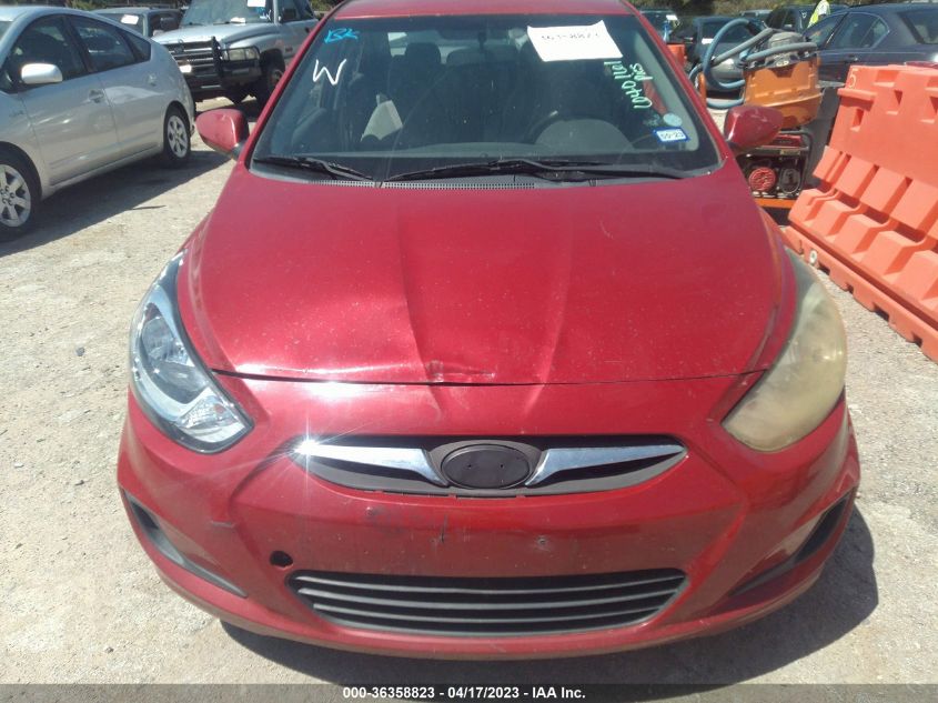 2014 HYUNDAI ACCENT GLS - KMHCT4AE9EU640161